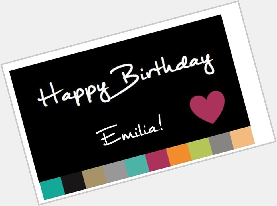 Happy Birthday to the beautiful Emilia Fox, one talented lady and fan of our Youthmud! x 