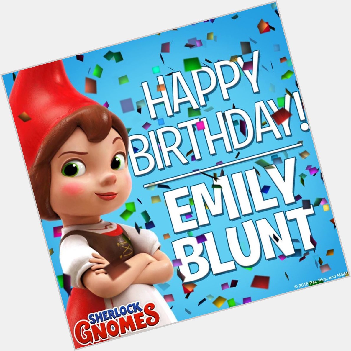 Happy birthday to our fair Juliet, Emily Blunt!  