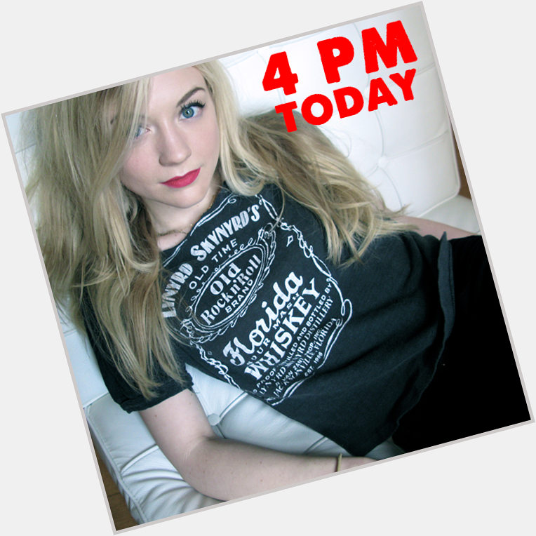 Don\t miss Emily Kinney performing at the Free Stage today at 4pm! Make sure to come by and wish her Happy Birthday! 