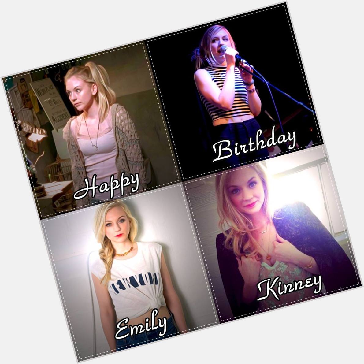 Happy Birthday Emily Kinney 