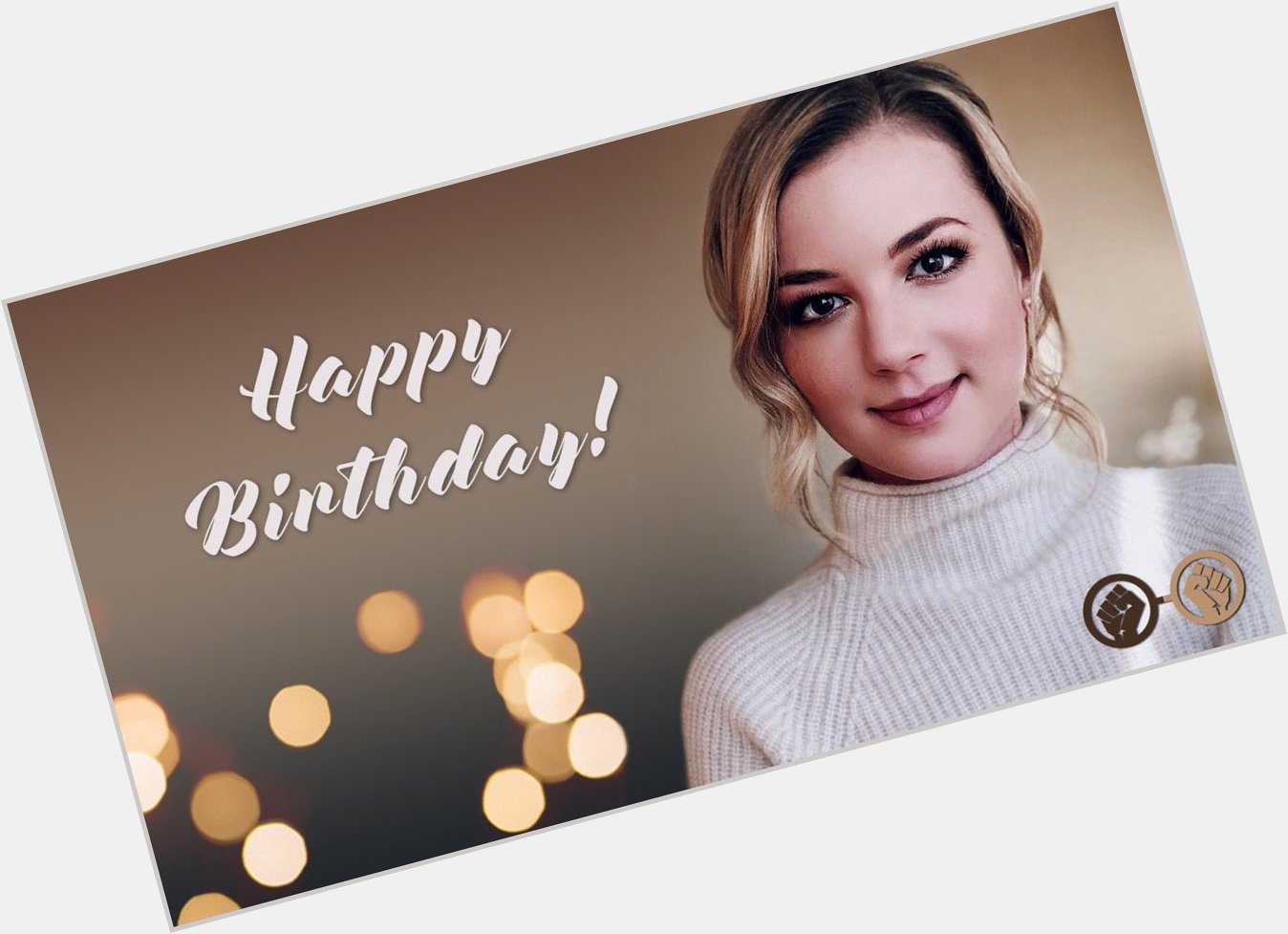 Happy birthday, Emily VanCamp! Our Agent 13 a.k.a Sharon Carter turns 32 today! 