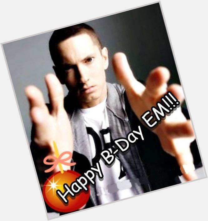 happy birthday Eminem. best rapper to walk this earth! forever Eminem the best rapper forever  