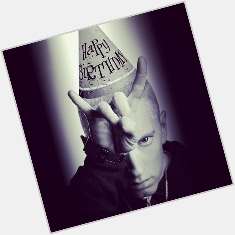 Happy birthday, Eminem!         