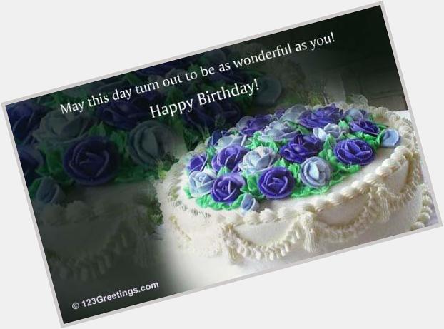  Wish a very happy birthday with these flowers. 