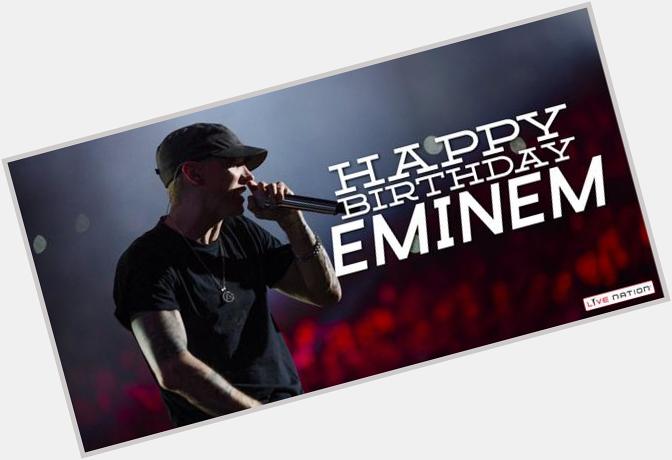 To join us in wishing the "Rap God" a Happy Birthday! 