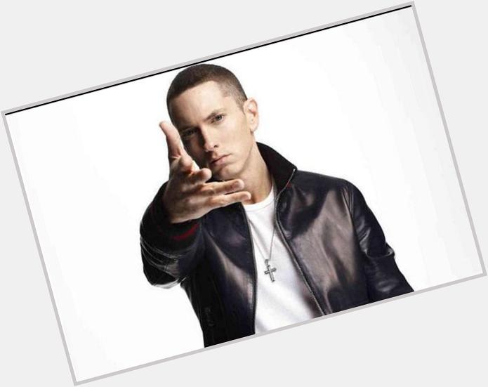 Happy birthday to the best rapper alive, the only rapper I like and listen to, aside from Hopsin. Eminem is 1st thooo 