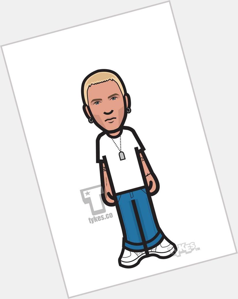 Happy Birthday to Eminem aka "Slim Shady" Tyke.   