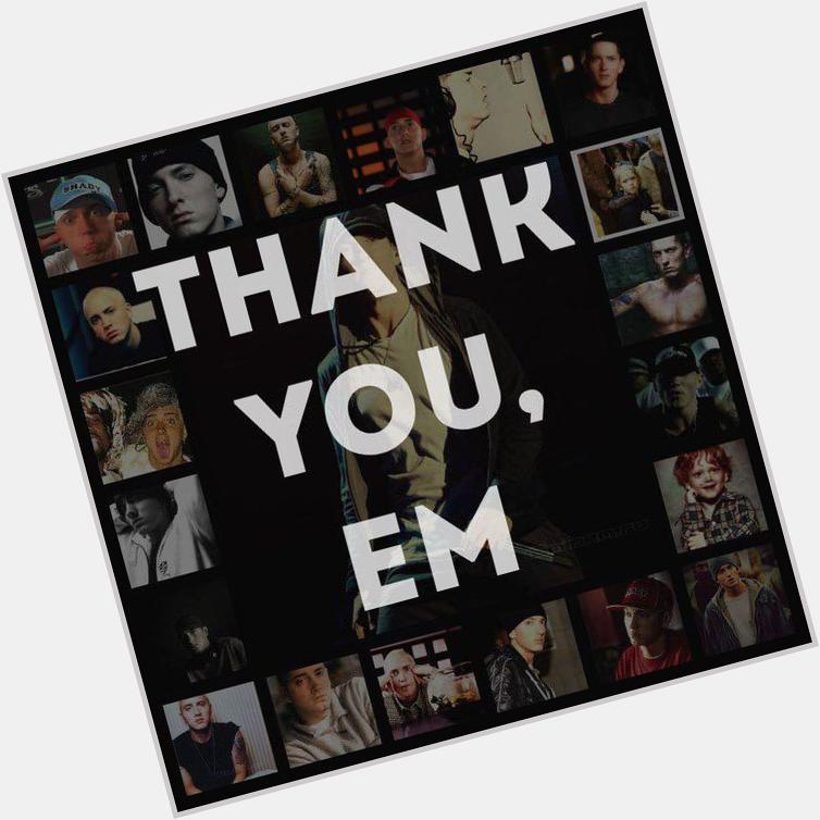 Happy birthday EMINEM!!! 