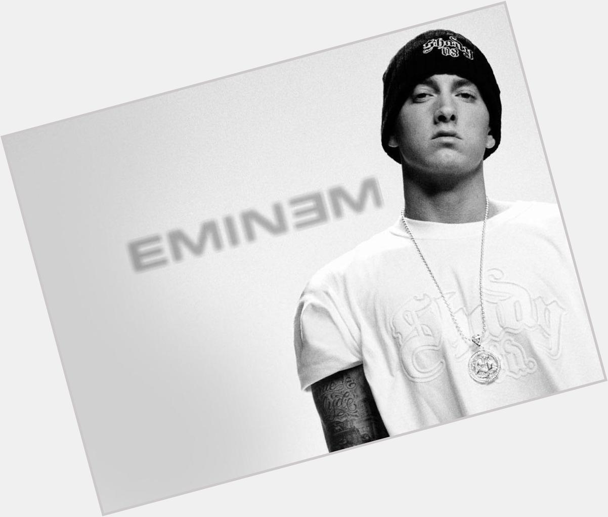 Happy Birthday Eminem     