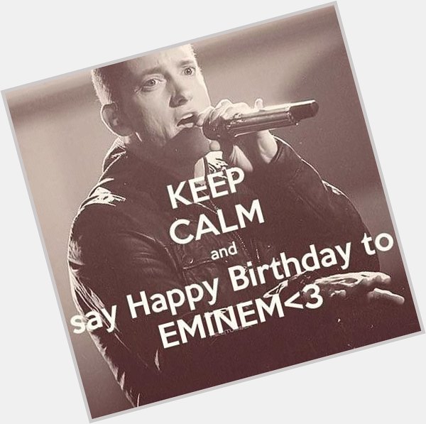 Here\s wishing a happy bday to the God of Rap  