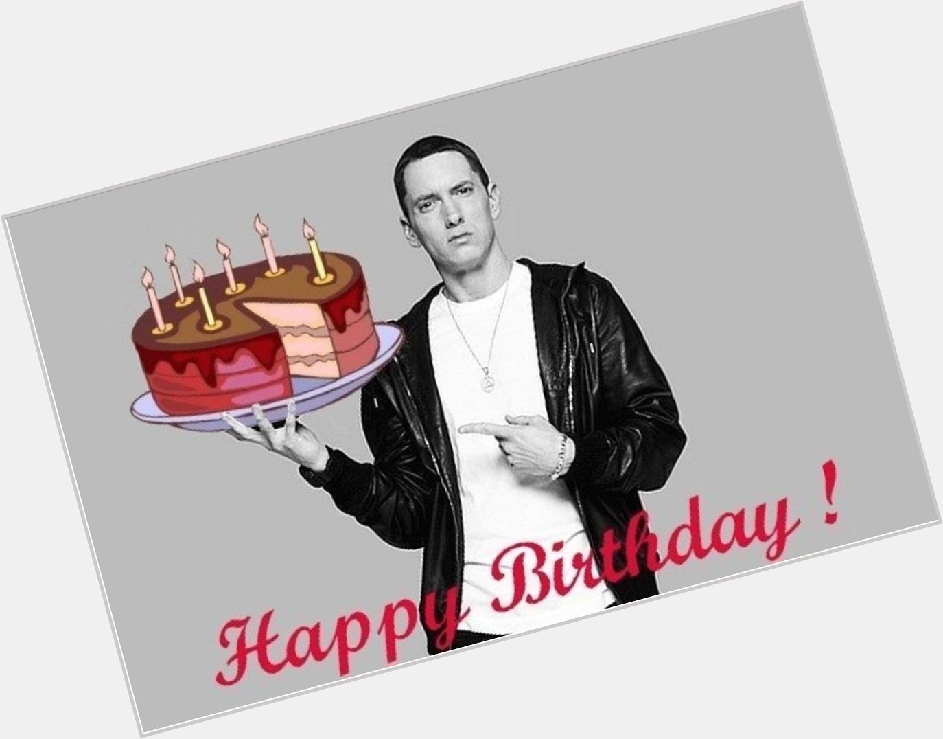 Happy Birthday Eminem .. 