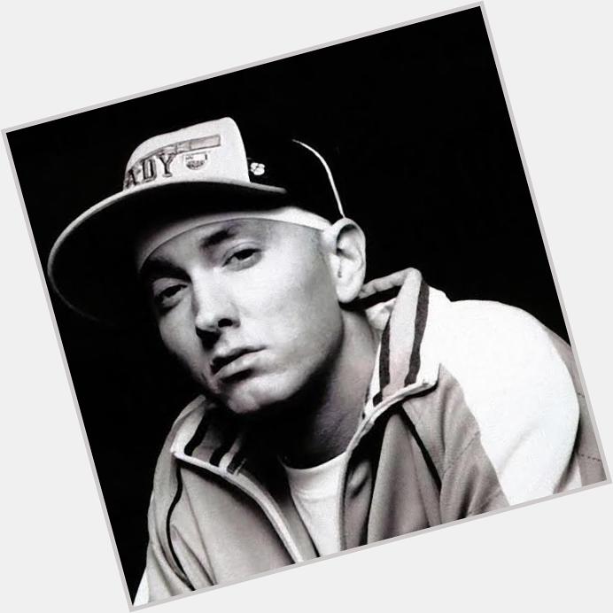 Happy 46th Birthday to Rap God Eminem 