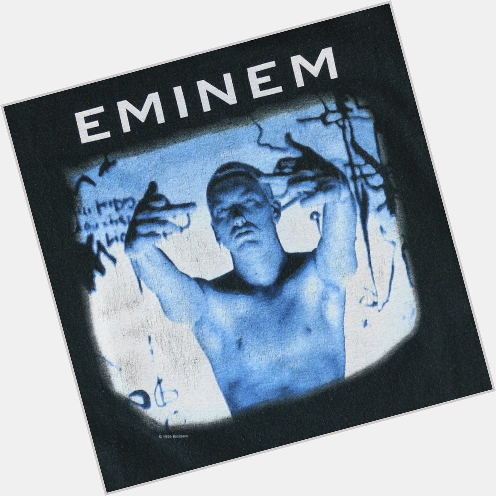 Happy Birthday .    1999 Eminem Tour Shirt -  