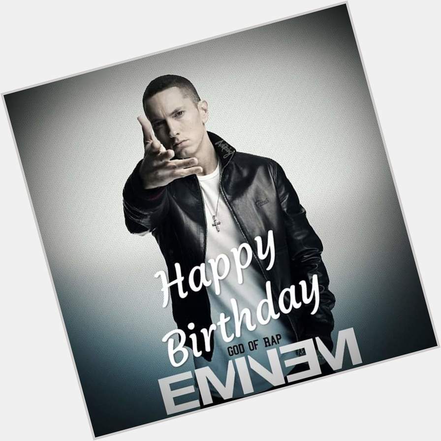 Happy Birthday god of rap music 