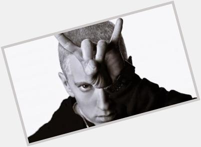 HAPPY BIRTHDAY RAP GOD YOU ARE THE REASON WHY I STARTED RAPPING THANK YOUA GOD BLESS YOU SIR 