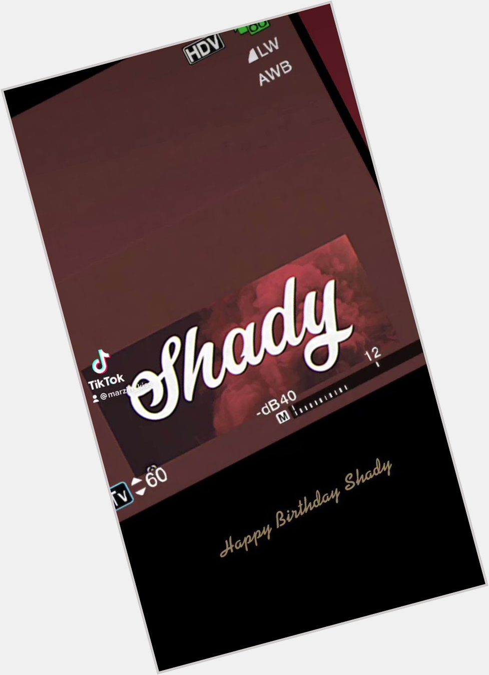  Shady Happy Birthday          