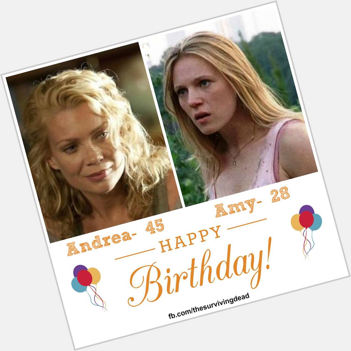 Happy Birthday to Laurie Holden & Emma Bell!      