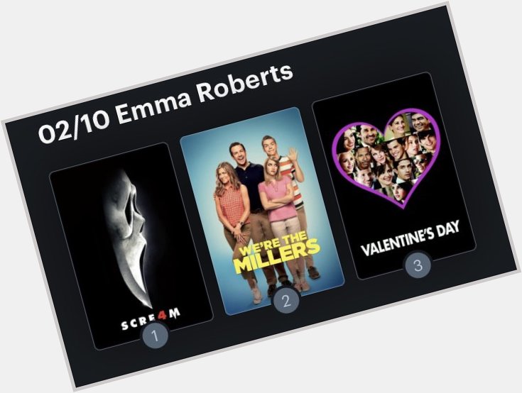 Hoy cumple años Emma Roberts (30) Happy birthday Aquí mi miniRanking: 