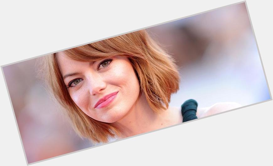 Happy birthday to our beautiful & talented Brand Ambassador, Emma Stone! Cheers to looking more flawless every day! 