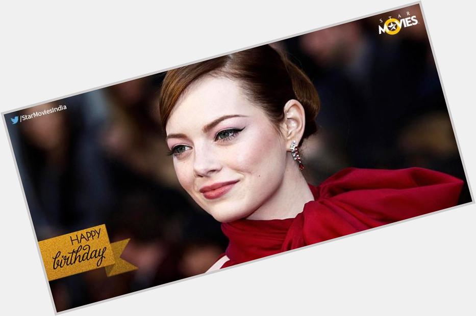 Happy Birthday Emma Stone!

What do you think Andrew is getting her this year? (It s gotta be something amazing) 