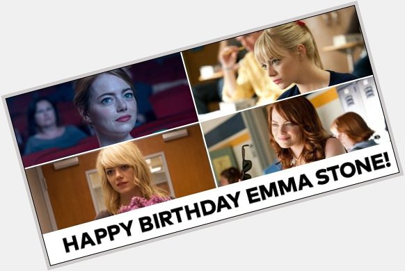 Happy birthday Emma Stone! What\s your fave movie of hers? 