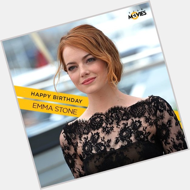 Happy Birthday to the charming and quirky Emma Stone! 