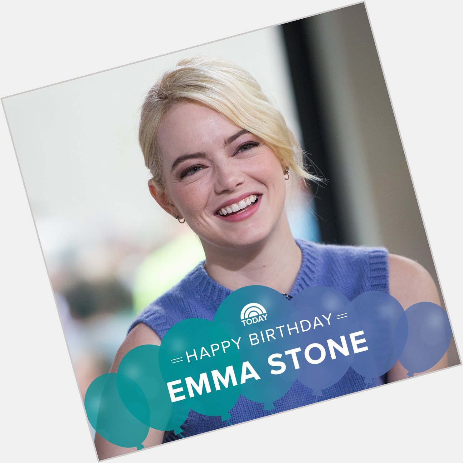 Happy birthday, Emma Stone! 