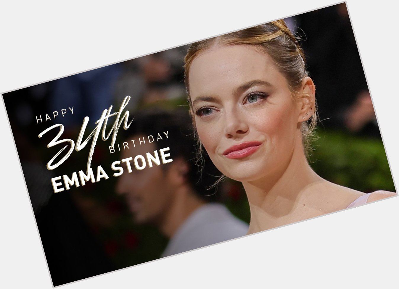 Happy 34th birthday to the legendary Actress Emma Stone! 