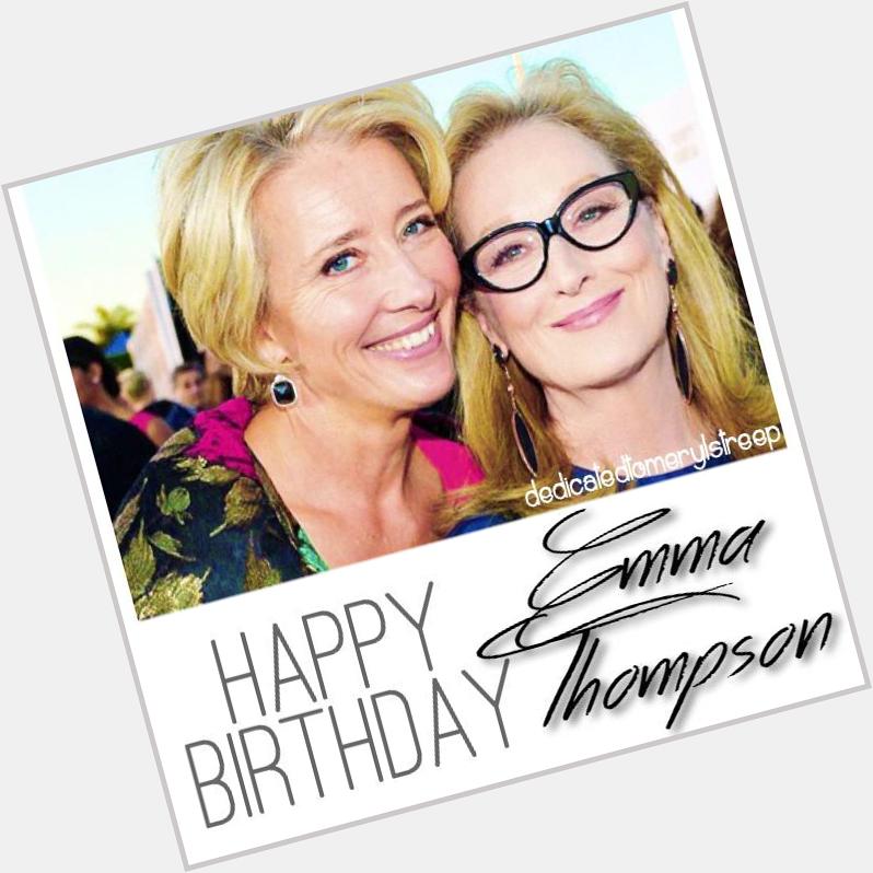 Happy Birthday Emma Thompson   