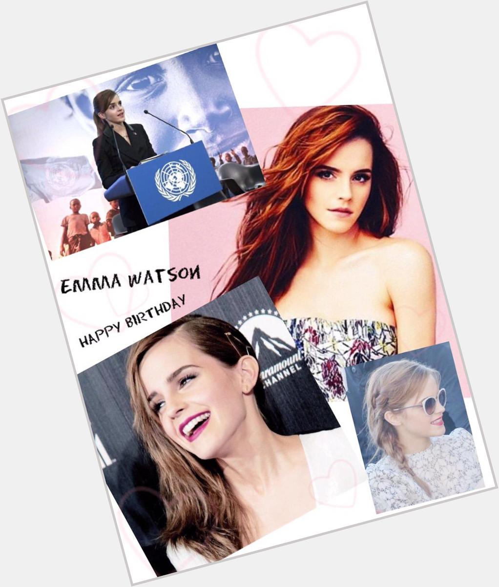 HAPPY BIRTHDAY Emma Watson 