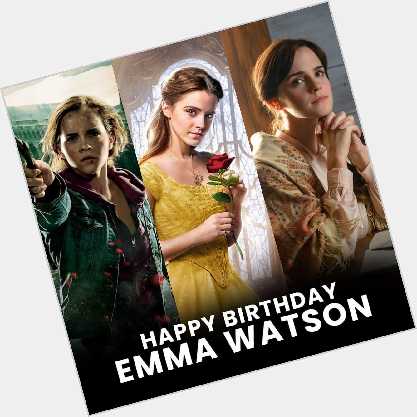 HAPPY BIRTHDAY EMMA WATSON   