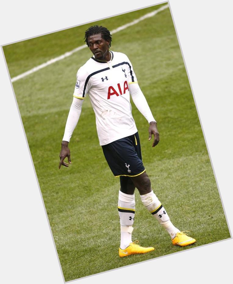 Happy birthday to Emmanuel Adebayor. The Tottenham striker turns 31 today. 