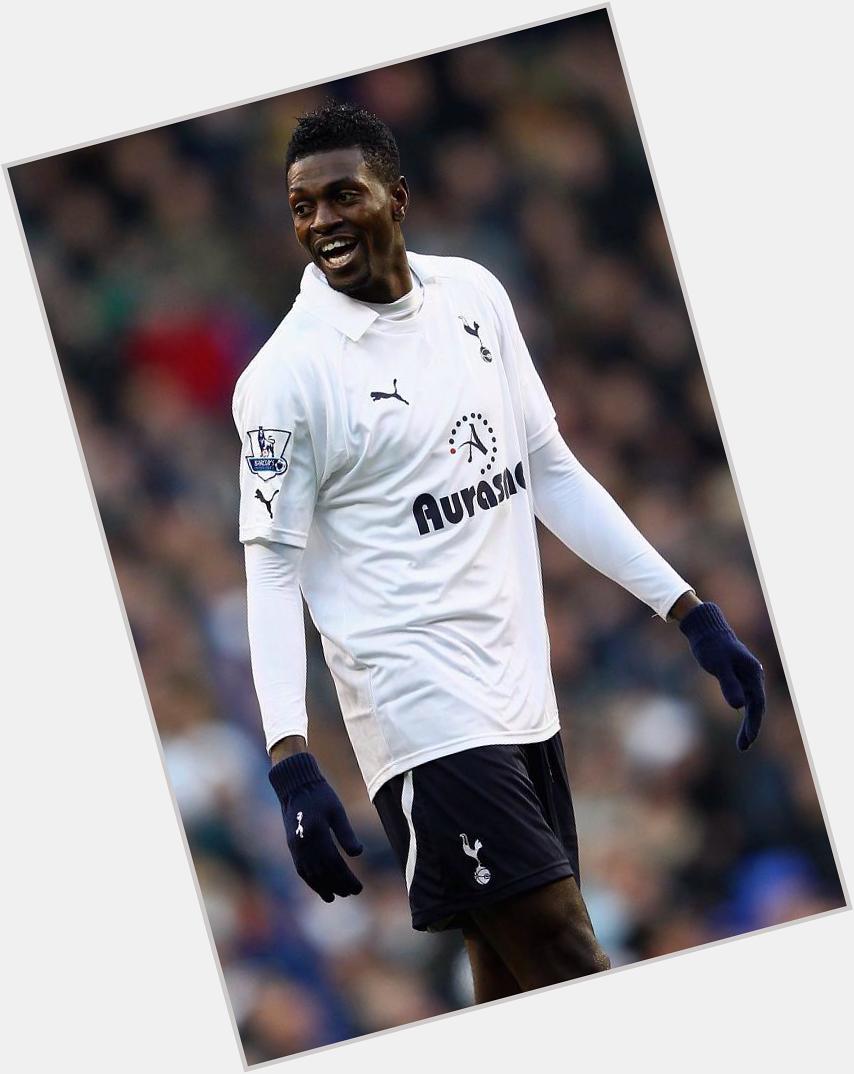 Happy 31st Birthday to Emmanuel Adebayor. Togo and Tottenham striker. Former Arsenal, Man City & Real Madrid player 