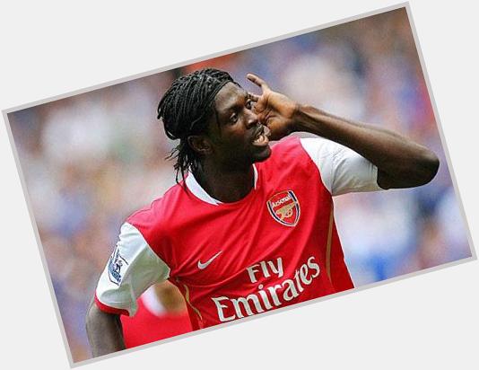 Happy 37th Birthday to the Legend Emmanuel Adebayor!!      