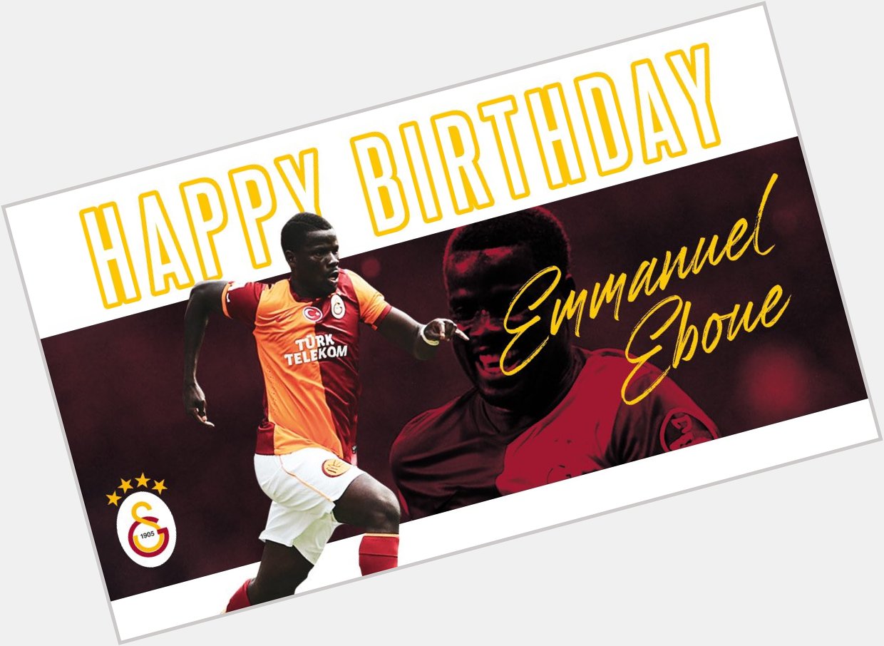  Happy birthday Emmanuel Eboué! 