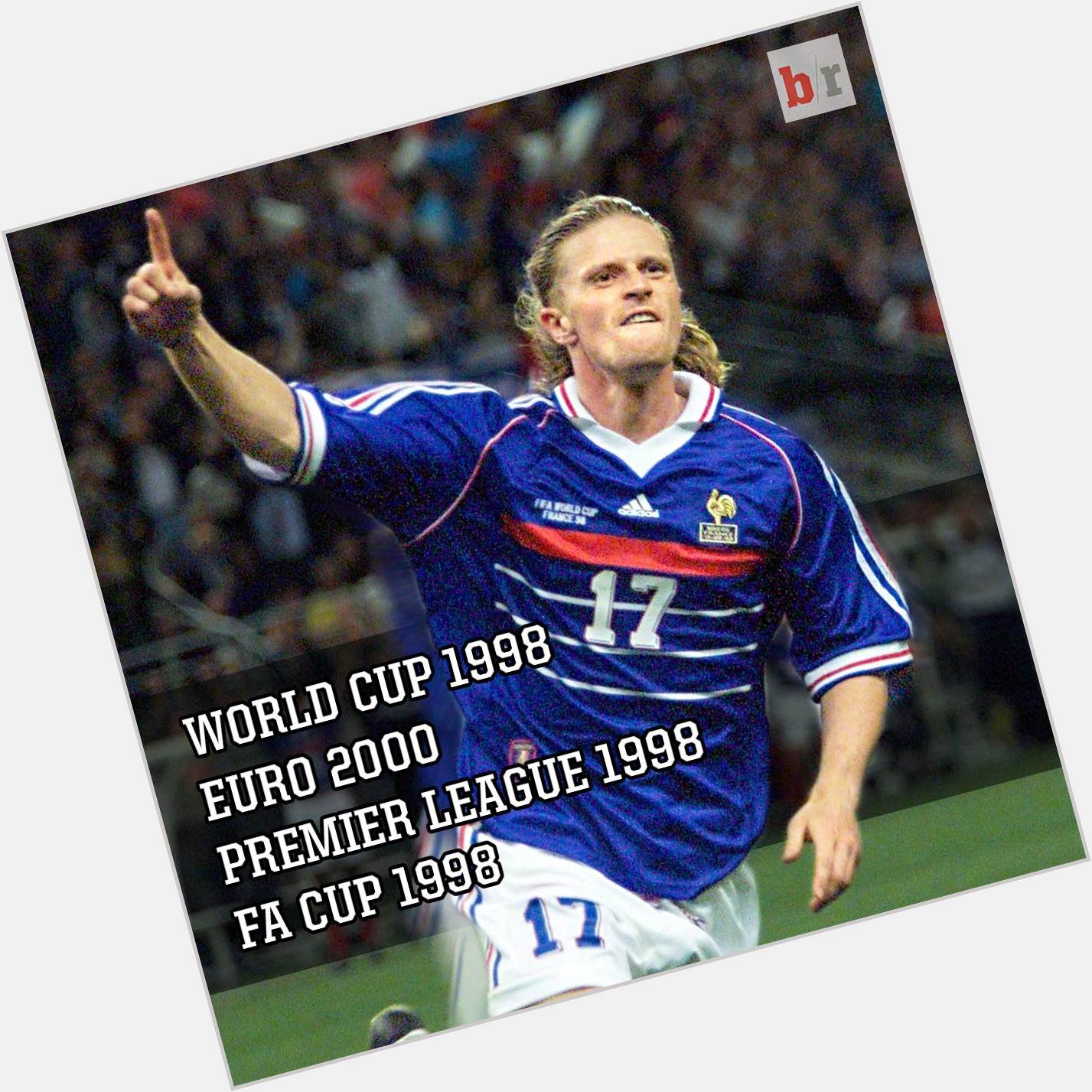 Did anyone have a better 1998? Happy 45th birthday, Emmanuel Petit! 