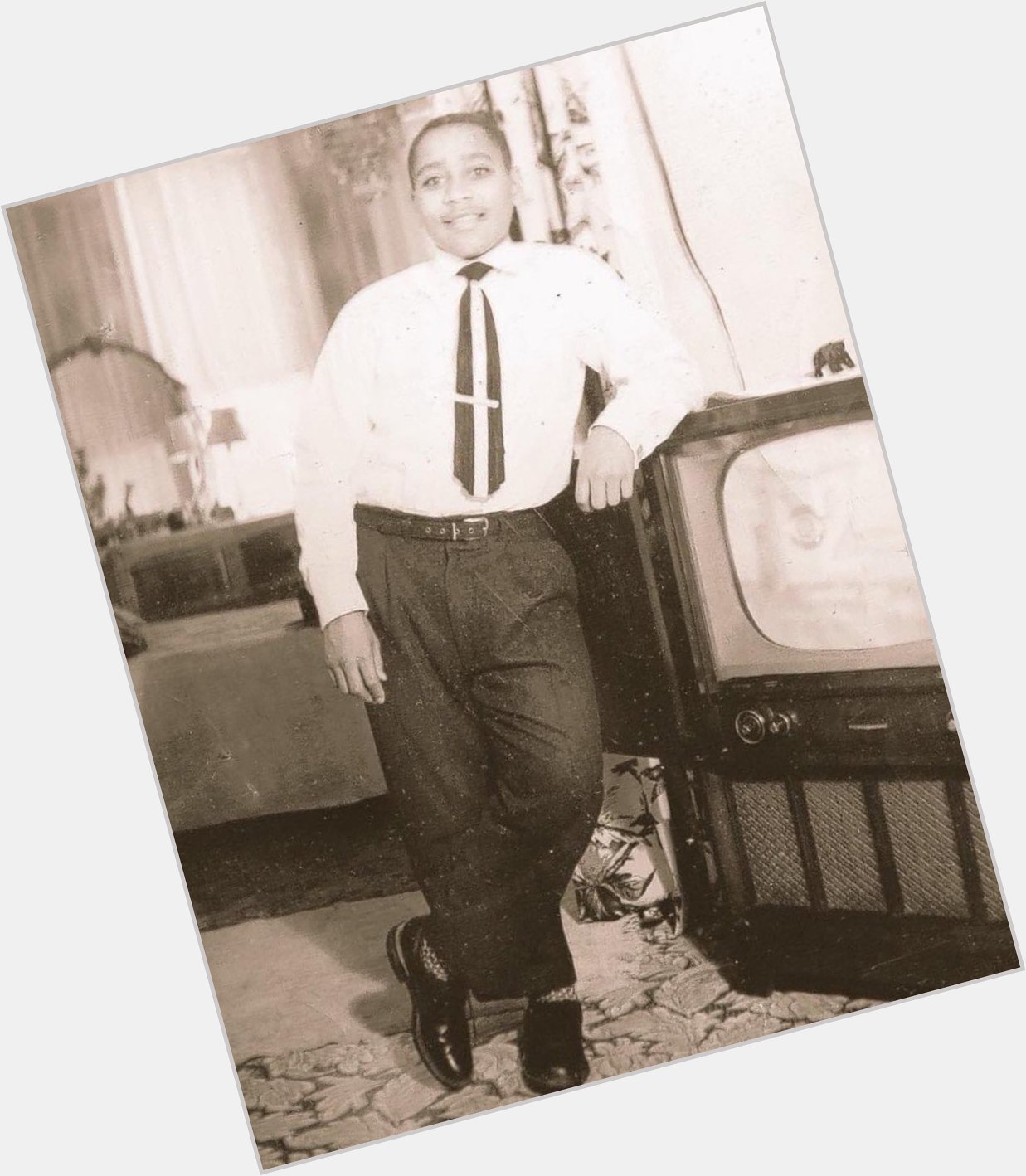 Emmett Till was just 14 when he was brutally murdered. He would be 79 today, happy birthday 