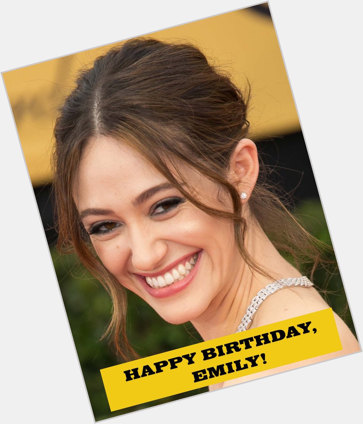 Happy Birthday to the talented and beautiful, Emmy Rossum. We can t get enough of her in Shameless . 