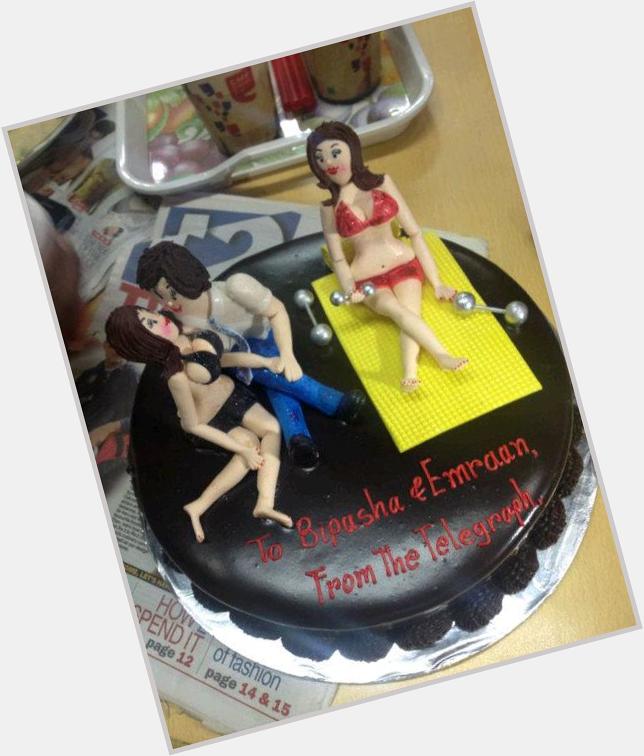 BTW here\s your cake Happy Birthday Emraan Hashmi 