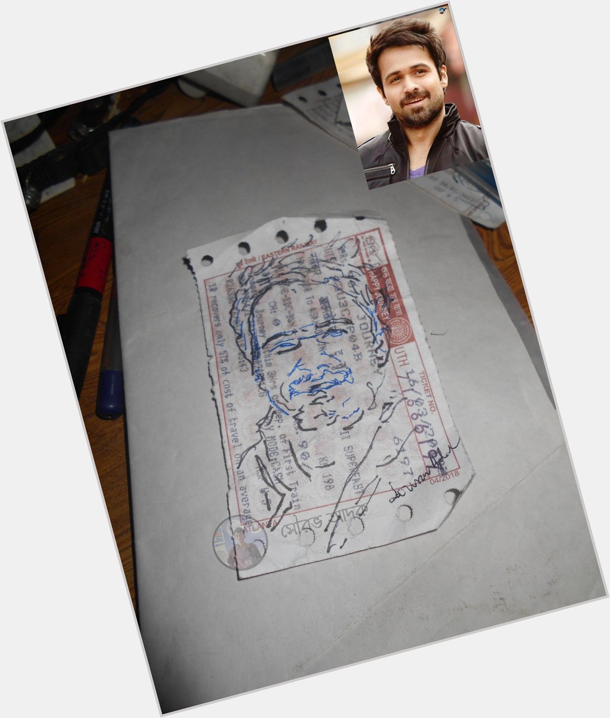 Dear Emraan Hashmi Please Forgive Me Sourav Adak

Happy_Birthday Cutting Art On Progress 