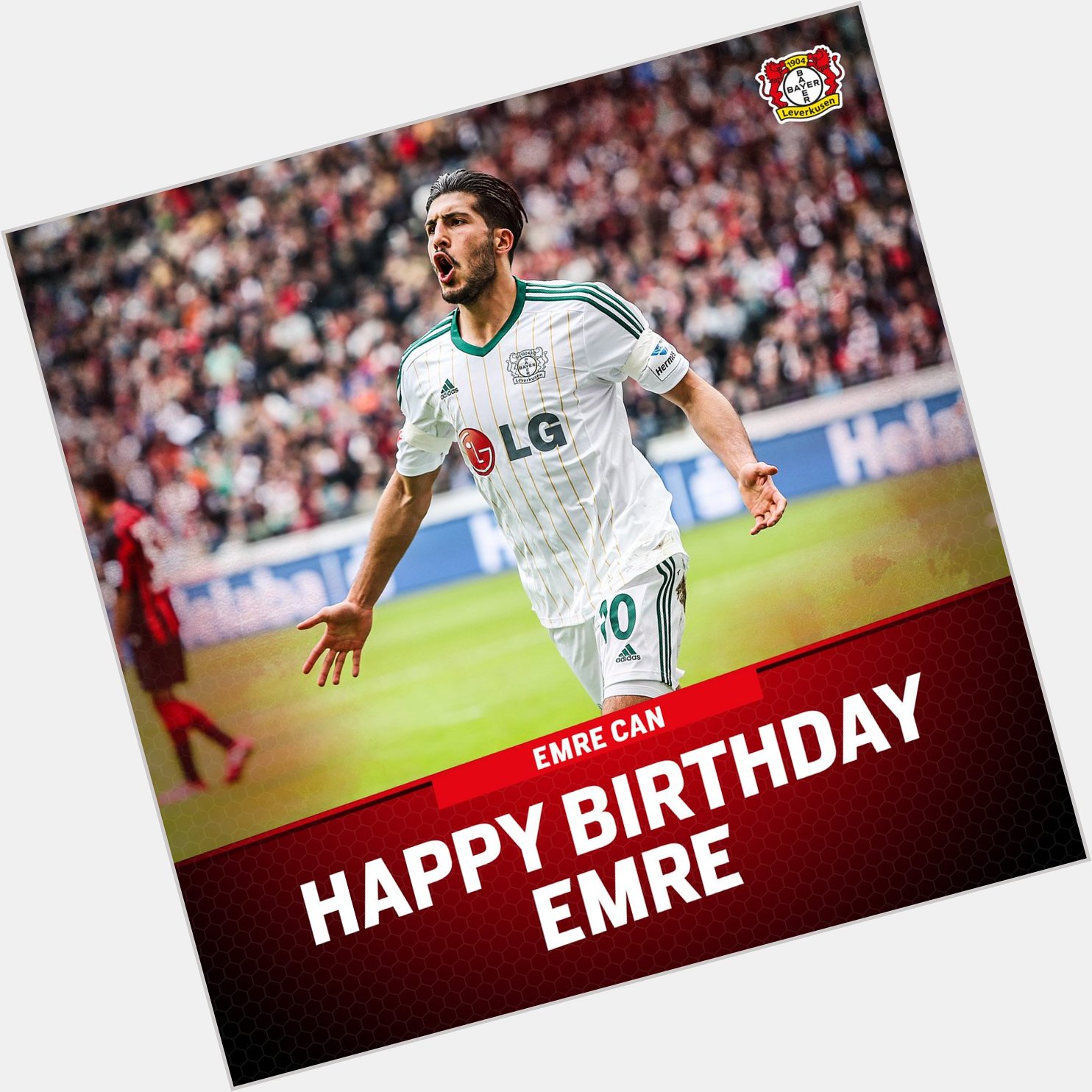 He\s played for both sides of We\re wishing a very happy birthday to former   Emre Can! 