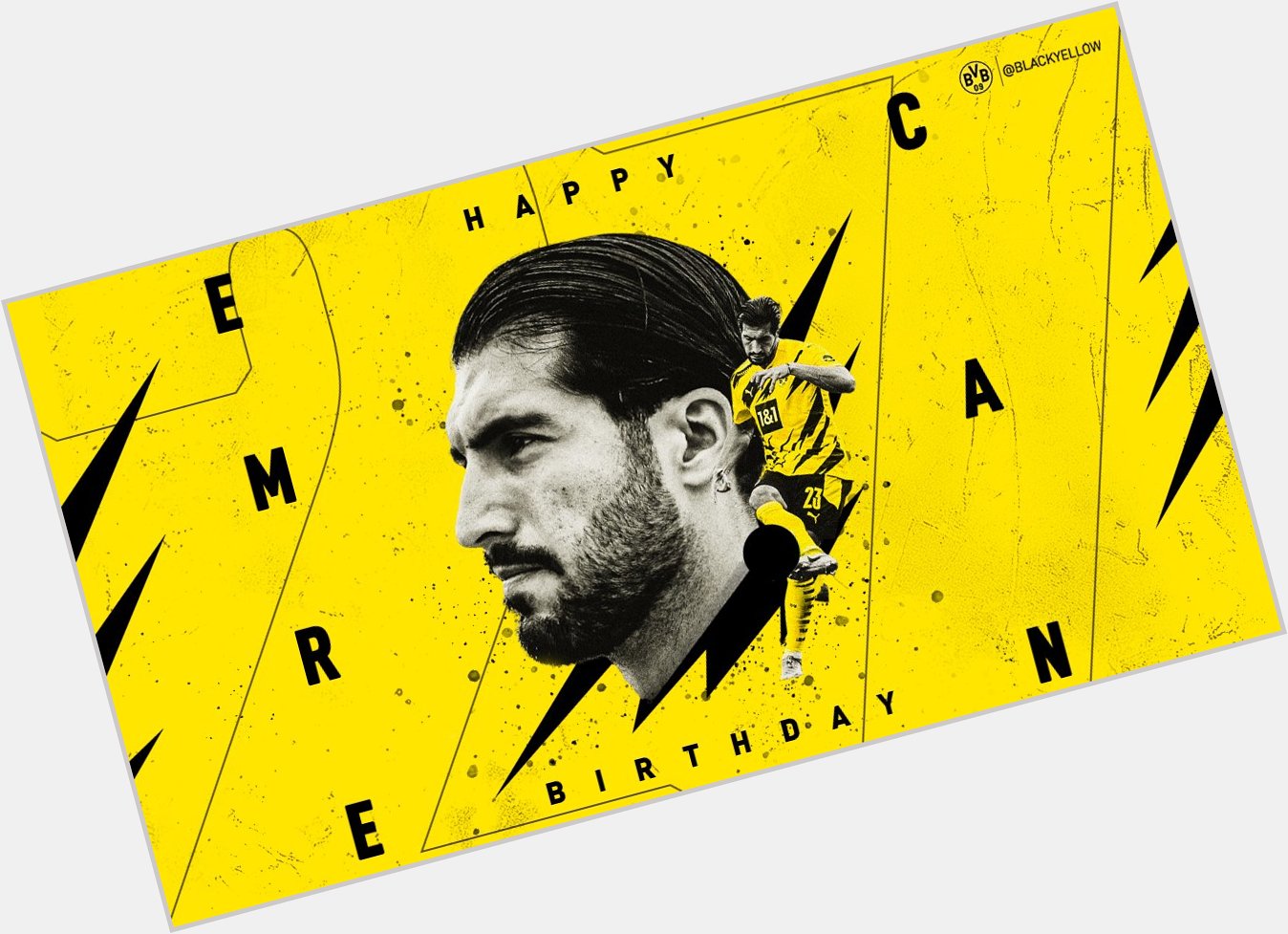 Join us in wishing the midfield/defensive beast, Emre Can, a very Happy Birthday! 