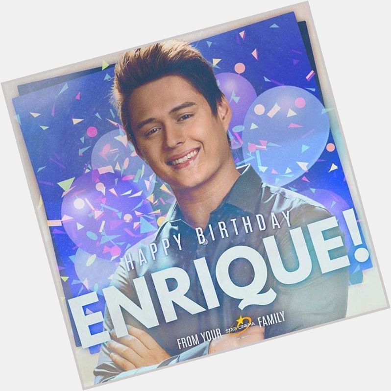 A belated happy birthday to our LAKAS, Enrique Gil! We hope you enjoyed your day! 