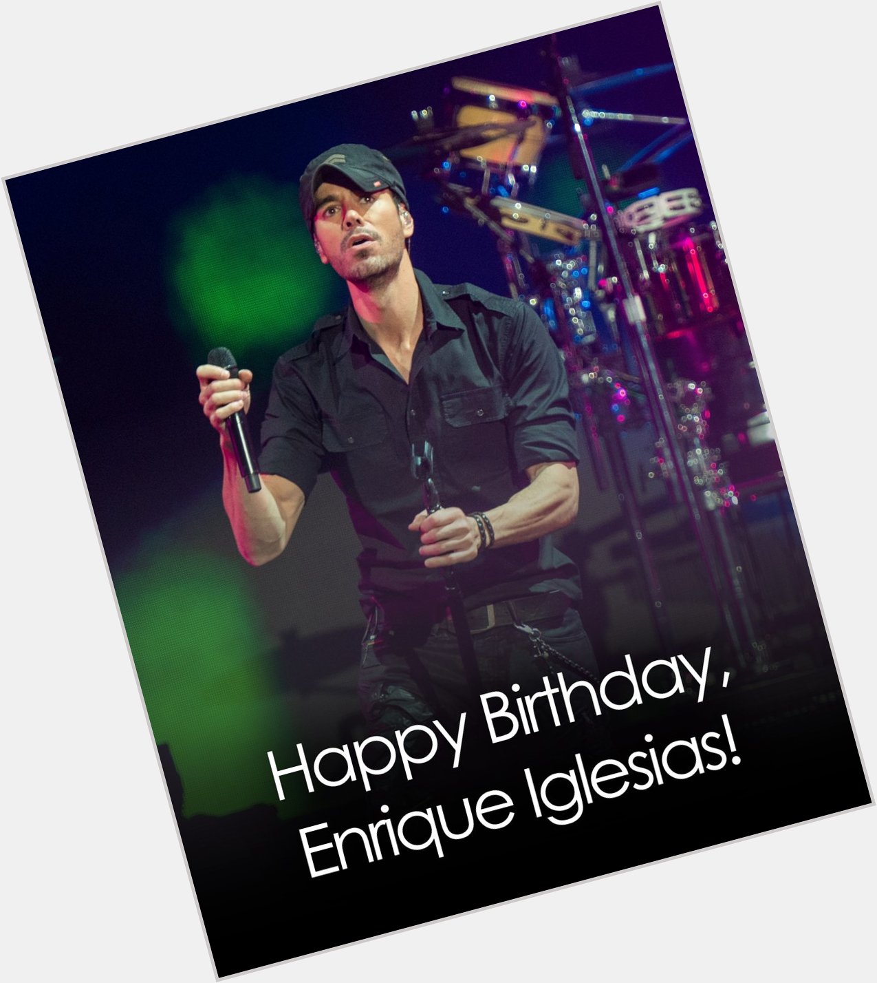HAPPY BIRTHDAY, ENRIQUE IGLESIAS! The singer is turning 47 today.  