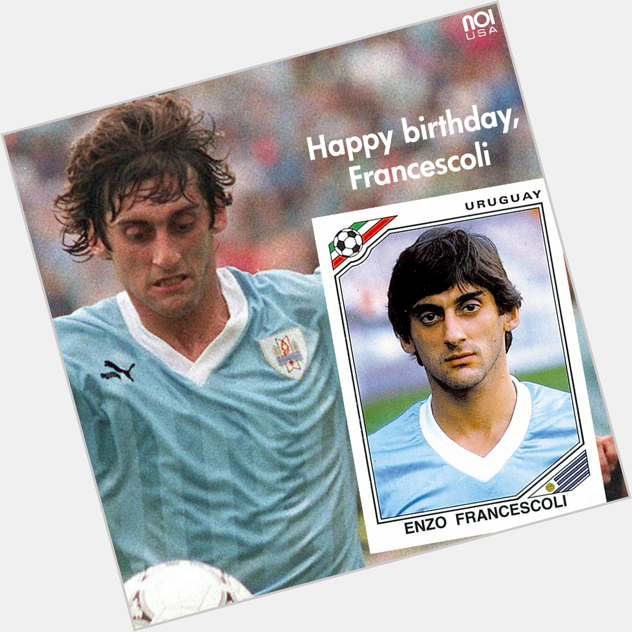 A River legend: Enzo Francescoli! Happy birthday!!! 
