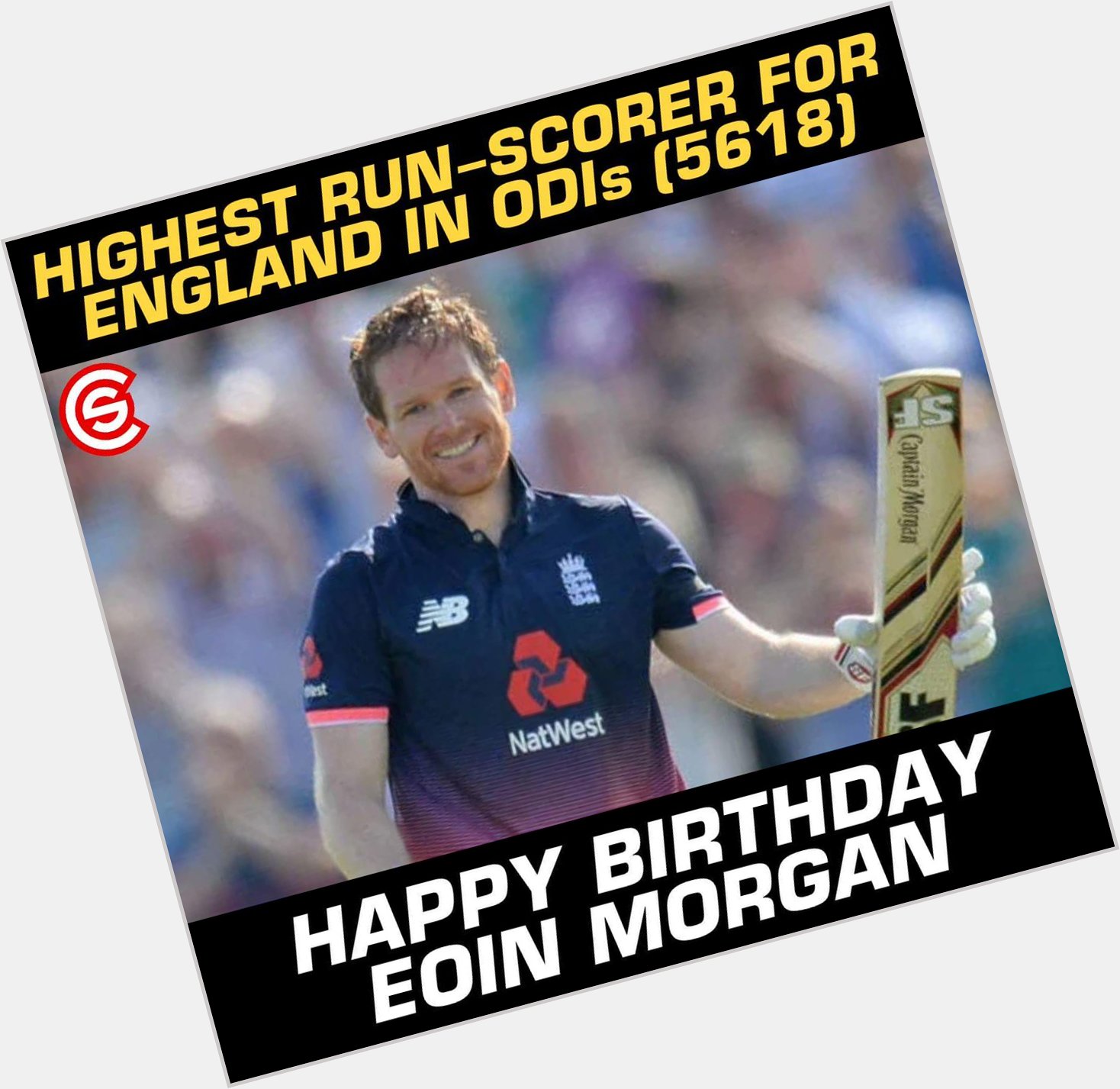 Happy Birthday, Eoin Morgan!! 