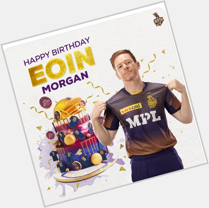 Happy birthday EOIN MORGAN 
