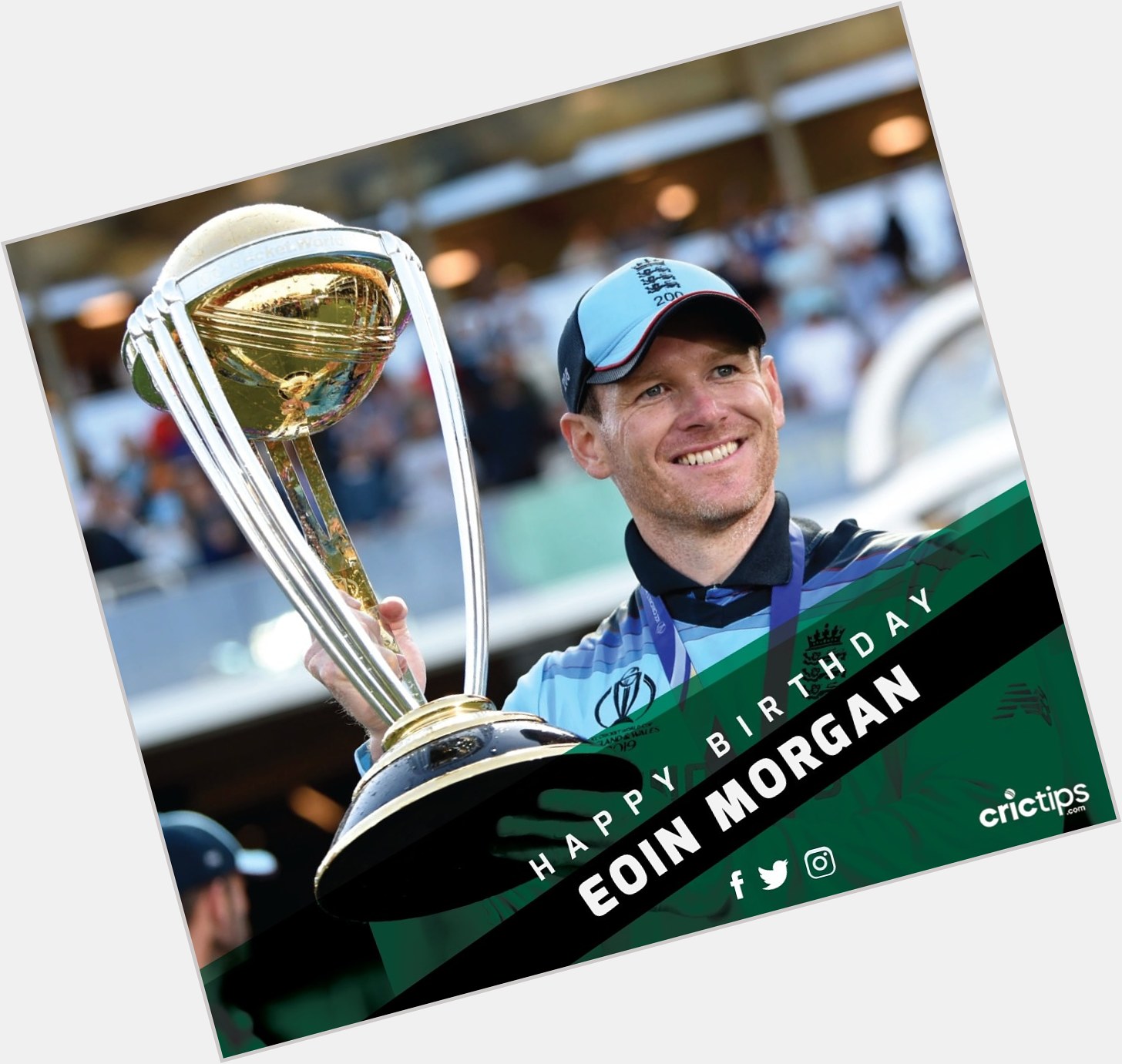 Wishing England\s white-ball captain Eoin Morgan a very happy birthday.    