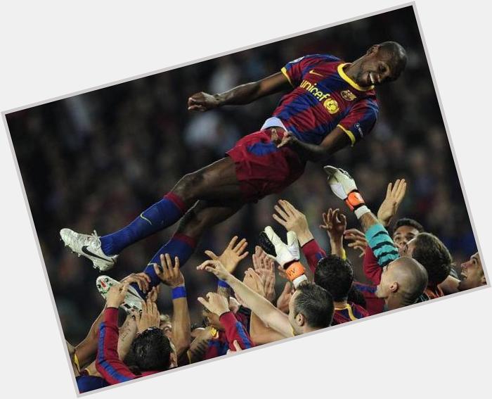 Happy birthday Eric Abidal! Youve set an example for all of us to follow you warrior 
