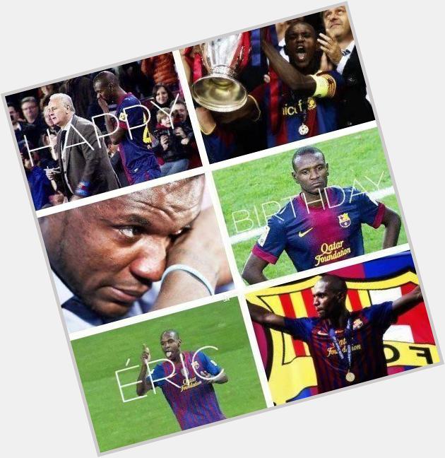 Happy Birthday to a warrior who beat cancer. One of my favorite Barcelona players. Eric Abidal! 
